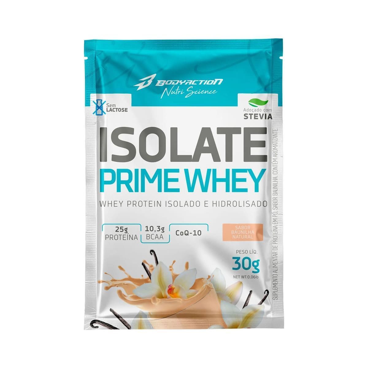 Isolate Prime Whey  - 1 Sach� 30g Baunilha - BodyAction