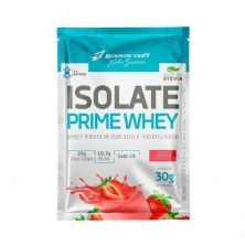 Isolate Prime Whey  - 1 Sach� 30g Morango Natural - BodyAction