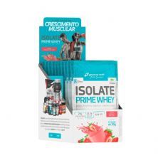 Isolate Prime Whey  - 10 Sach�s 30g Morango Natural - BodyAction
