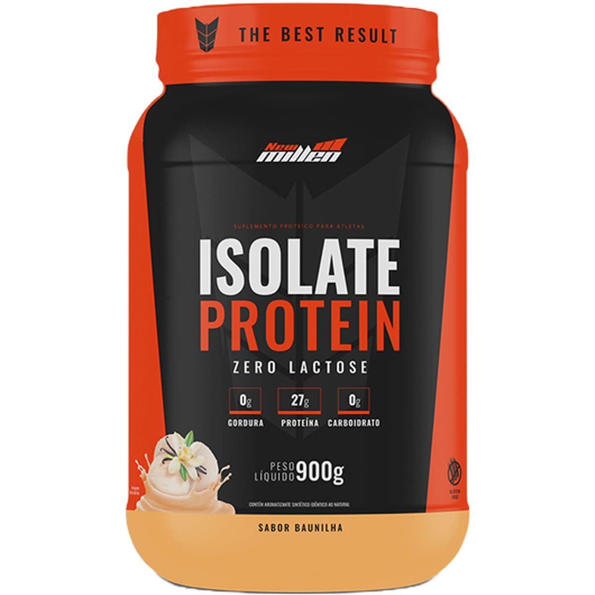 Isolate Protein - 900g Baunilha - New Millen