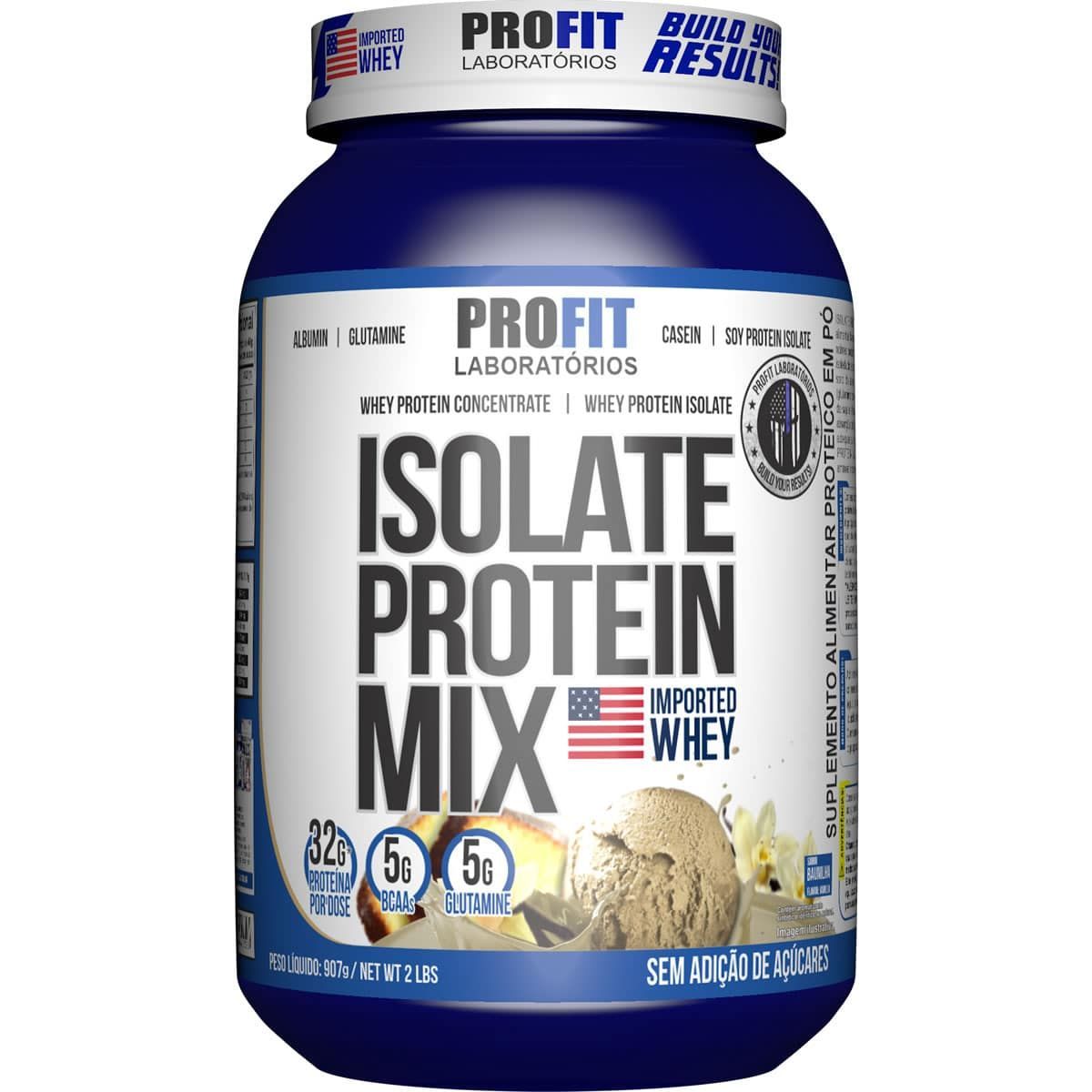 Isolate Protein Mix -  907g Baunilha - Profit