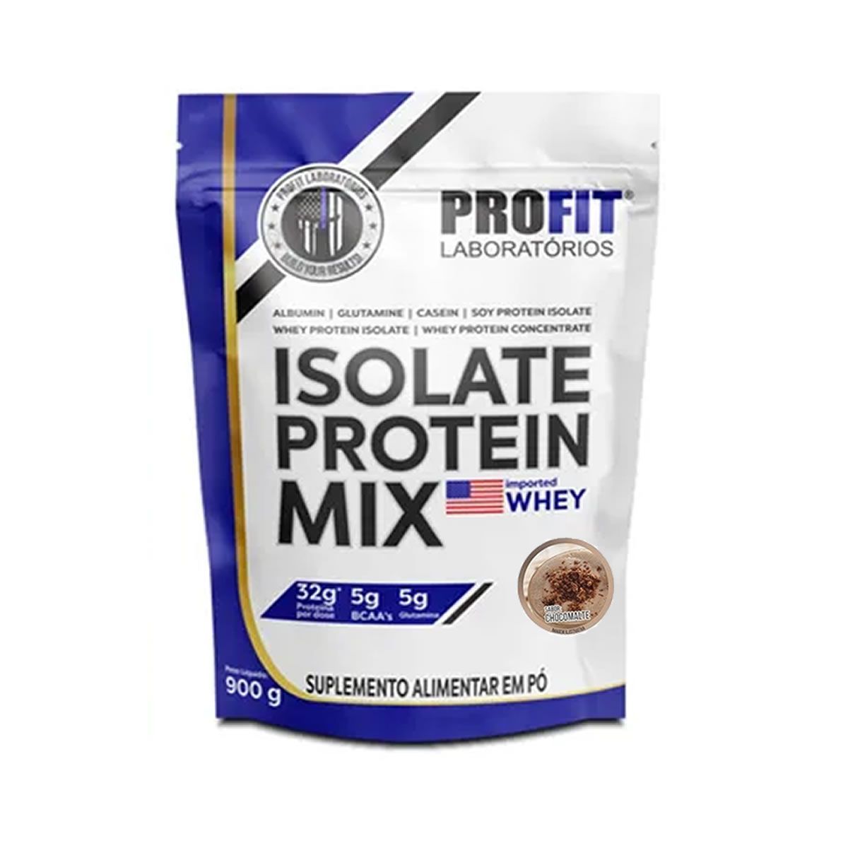 Isolate Protein Mix Refil - 900g Chocomalte - Profit