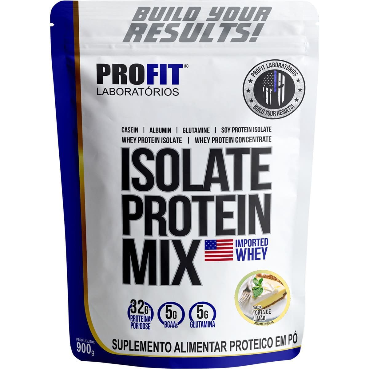 Isolate Protein Mix Refil - 900g Torta de Lim�o - Profit