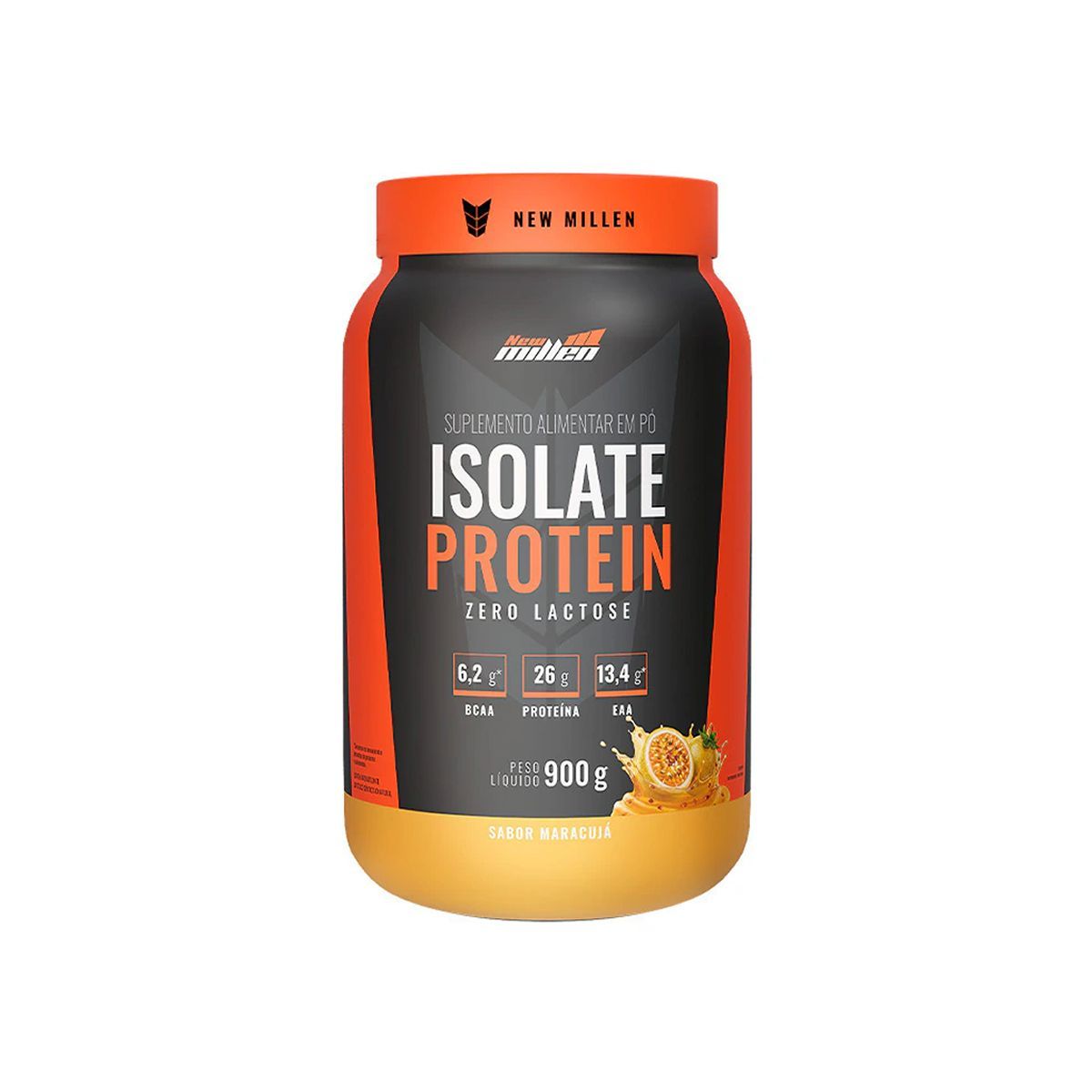 Isolate Protein Zero Lactose - 900g Maracuj� - New Millen