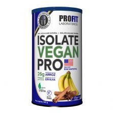 Isolate Vegan Pro - 480g Banana Com Canela - Profit