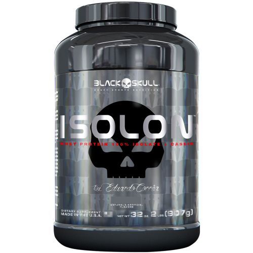 Isolon - 907g Morango - Black Skull