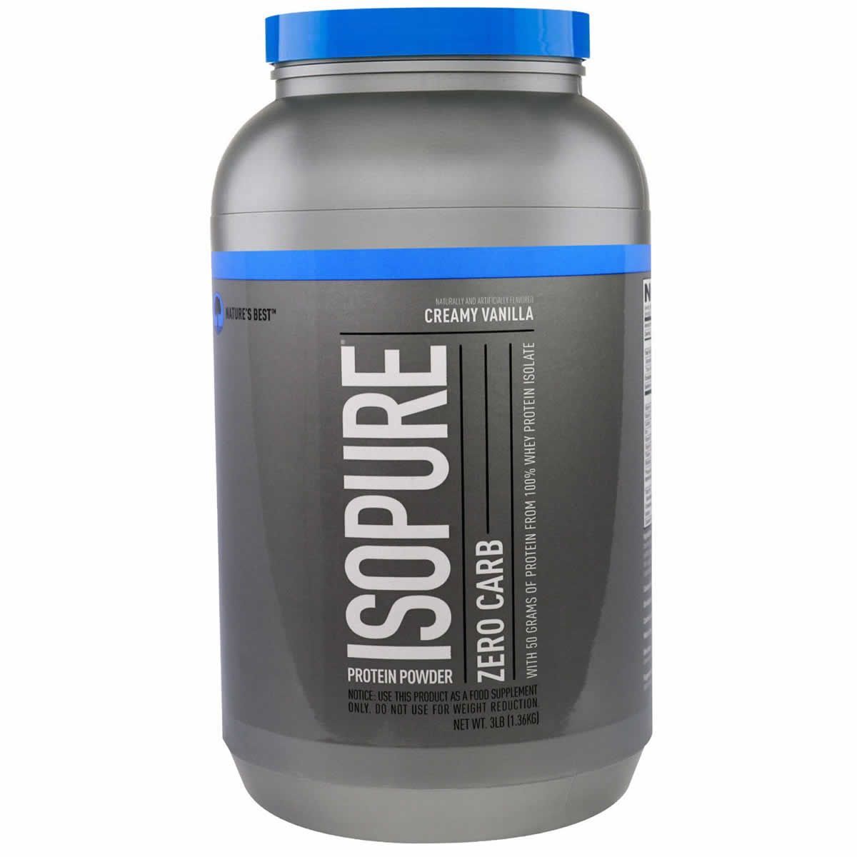 ISOPURE Zero Carb - 1361g Baunilha - Nature�s Best