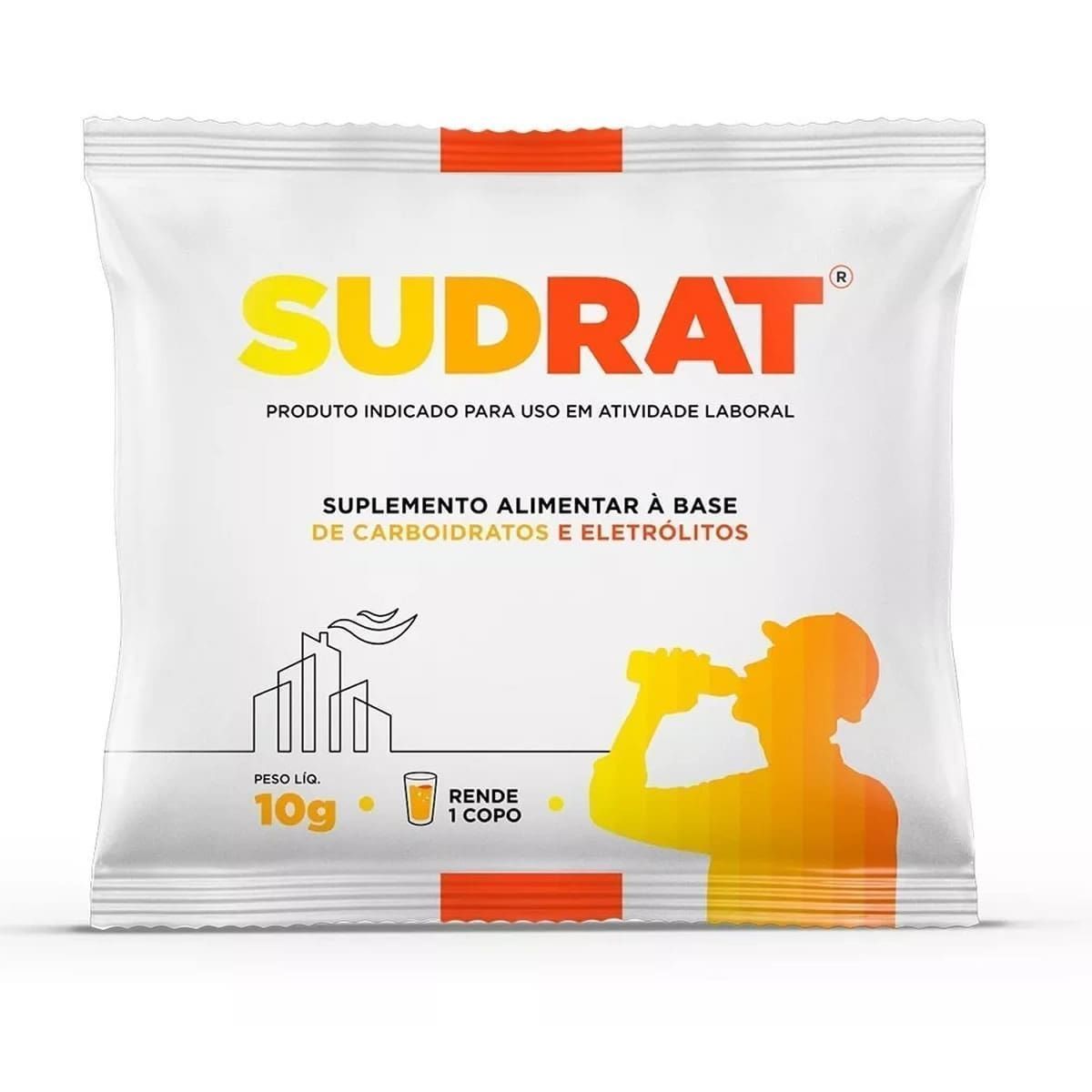 SUDRAT Isot�nico Reidratante - 10g Morango com Maracuj� - Sudract Nutrition