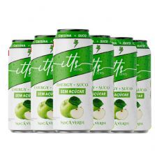 Itts Energy + Creatina Sem A�ucar  - 6 Latas 473ml Ma�� Verde - Itts Sero
