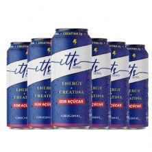 Itts Energy + Creatina Sem A�ucar - 6 Latas 473ml Original - Itts Sero