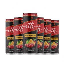 Super Drink Premium - 6 Lata 269ml Cereja Com Laranja - Itts Sero