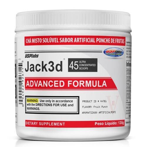 Jack 3D - 135g Ponche de Frutas - USP Labs