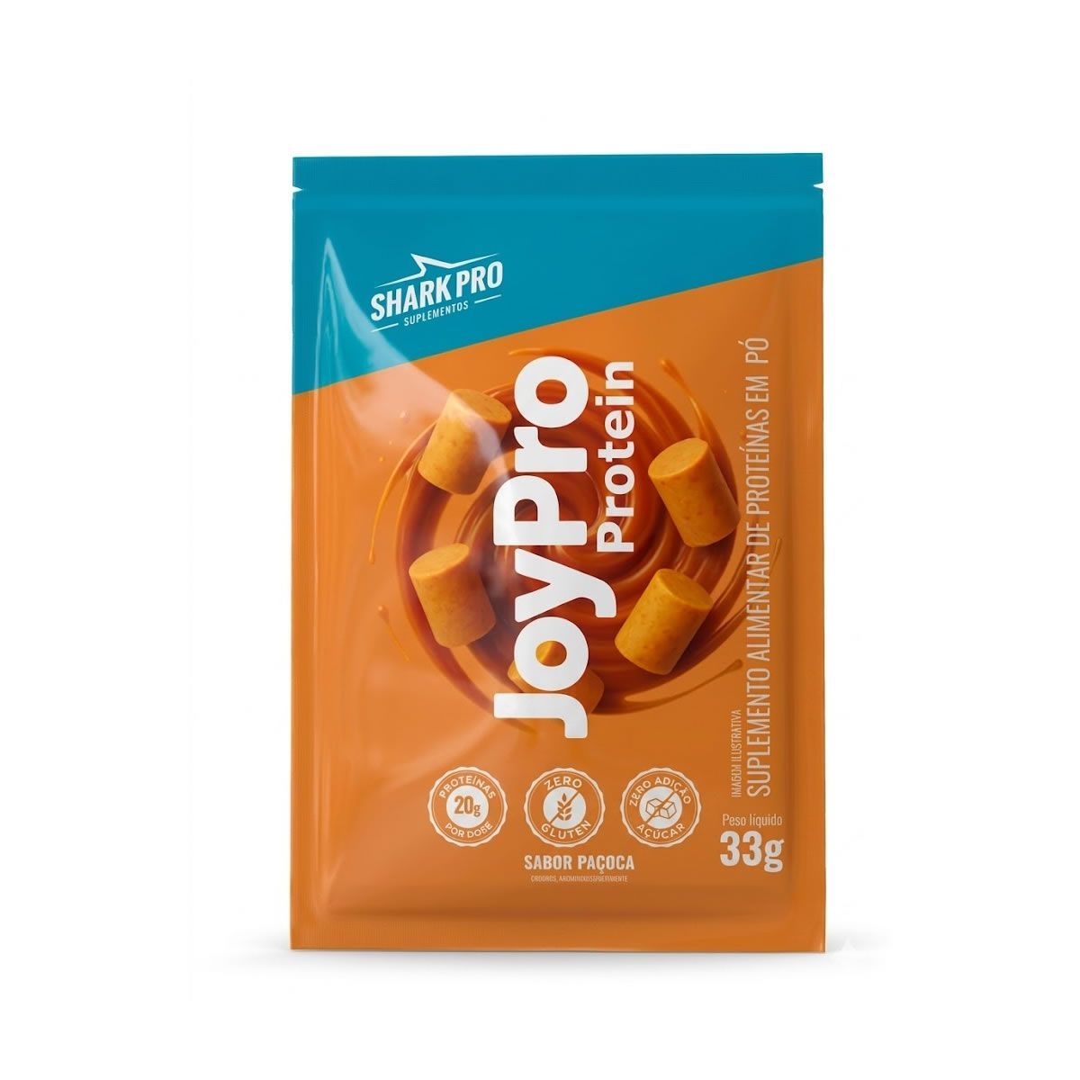 Joypro Protein - 1 Sach� 33g Pa�oca - Shark Pro