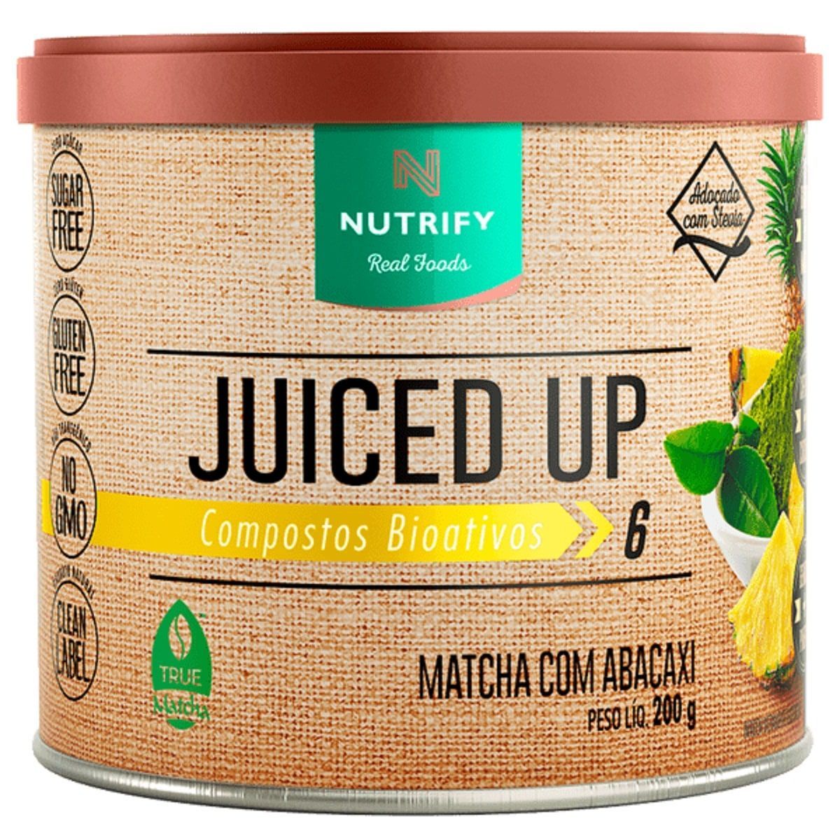 Juiced Up - 200g Matcha com Abacaxi - Nutrify*** Data Venc. 30/01/2024