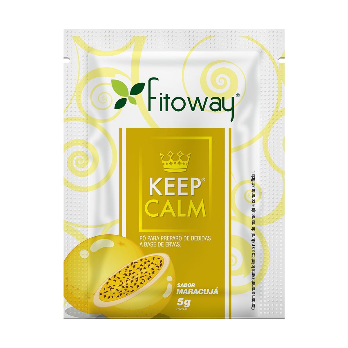 Keep Calm - 5g Maracuj� Amostra - Fitoway