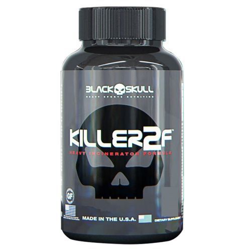 Killer 2F - 60 C�psulas Cafeina - Black Skull