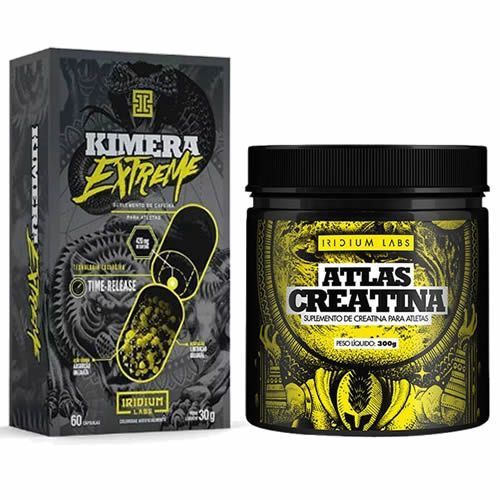 Kimera Extreme 60 C�psulas + Atlas Creatina 300g - Iridium