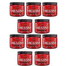 Kit 10 Creatina Hardcore Reload - 300g - IntegralM�dica