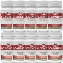 Kit 10 L-Carnitina - 60 C�psulas - Vitafor
