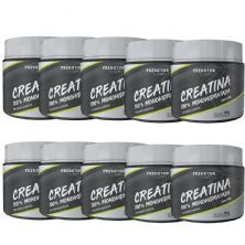 Kit 10 Predator Creatina 100% Monohidratada - 150g - Nutrata