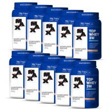 Kit 10 Top Whey 3W - 900g Vitamina de Frutas - Max Titanium