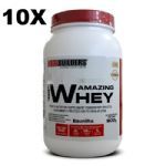 Kit 10X 100% Amazing Whey - 900g Baunilha - BodyBuilders