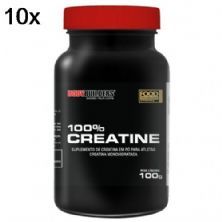 Kit 10X 100% Creatine - 100g - BodyBuilders