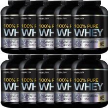Kit 10X 100% Pure Whey - 2000g Baunilha - Probiotica
