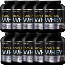 Kit 10X 100% Pure Whey - 2000g Chocolate - Probiotica