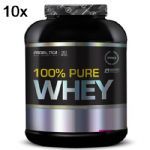 Kit 10X 100% Pure Whey - 2000g Natural - Probiotica