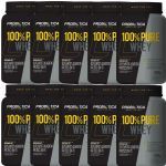 Kit 10X 100% Pure Whey Nova F�rmula - 900g Baunilha - Probi�tica