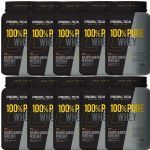 Kit 10X 100% Pure Whey Nova F�rmula - 900g Chocolate - Probi�tica