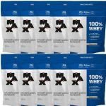 Kit 10X 100% Whey - 900g Refil Cookies & Cream - Max Titanium