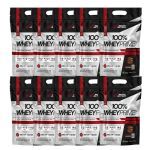 Kit 10X 100% Whey Prime - 900g Refil Chocolate - BodyAction