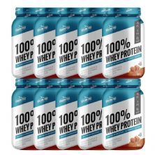 Kit 10X 100% Whey Protein - 900g Doce de Leite - Shark Pro
