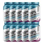 Kit 10X 100% Whey Protein - 900g Iogurte de Frutas Vermelhas - Shark Pro