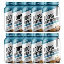 Kit 10X 100% Whey Protein - 900g Pa�oca - Shark Pro