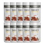 Kit 10X 3 Whey Top Taste - 900g Chocolate - Body Action