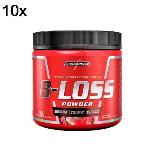 Kit 10X 8 Loss Powder - 200g Melancia - IntegralM�dica