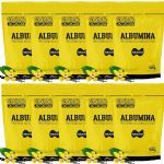 Kit 10X Albumina - 420g Refil Baunilha - Naturovos