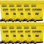 Kit 10X Albumina - 420g Refil Chocolate - Naturovos