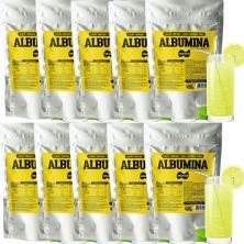 Kit 10X Albumina - 420g Refil Limonada Su��a - Naturovos
