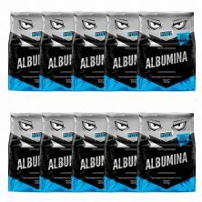Kit 10X Albumina - 500g Sem Sabor  - Prote�na Pura