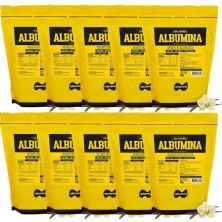 Kit 10X Albumina Refil - 1000g Baunilha - Naturovos