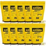 Kit 10X Albumina Refil - 1000g Baunilha - Naturovos