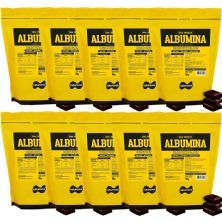 Kit 10X Albumina Refil - 1000g Chocolate - Naturovos