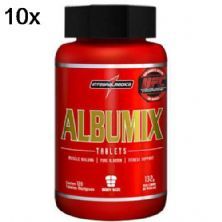 Kit 10X Albumix - 120 Tabletes - IntegralM�dica