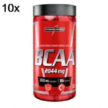 Kit 10X Amino BCAA 2044mg - 180 c�psulas - Integralm�dica