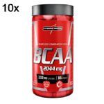 Kit 10X Amino BCAA 2044mg - 180 c�psulas - Integralm�dica