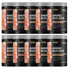 Kit 10X Amino Builder - 400g Frutas Amarelas - Dux Nutrition